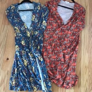 Lot of 2 LuLaRoe Sarah duster sweaters EUC small